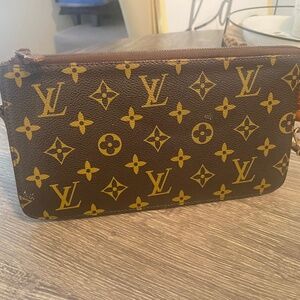 Louis Vuitton Pochette Accessories leather handbag